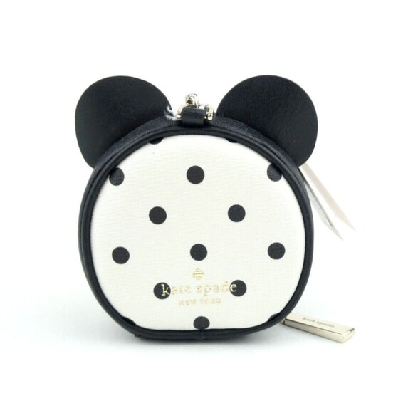 kate spade new york x disney minnie white multi coin purse NWT - Picture 2 of 3